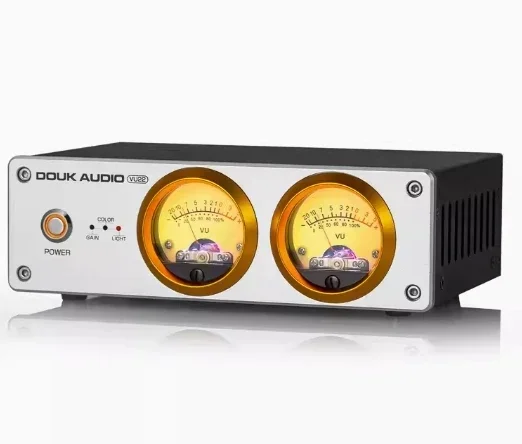 Mic Pickup RCA Dual Analog Gallbladder VU Meter Aluminum Alloy Sound Control Level Meter Music Rhythm Light Adjustment Gain
Mic Pickup RCA Dual Analog Gallbladder VU Meter Aluminum Alloy Sound Control Level Meter Music Rhythm Light Adjustment Gain