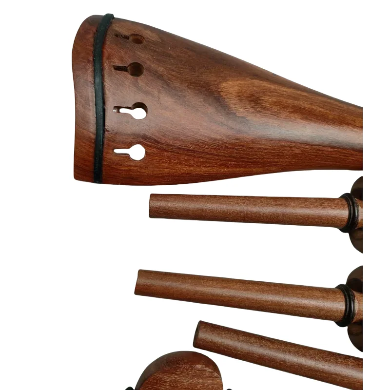 New model Cello Tailpiece Pegs Rosewood Cello Accessories Fittings Tailgut 4/4 Full size
New model Cello Tailpiece Pegs Rosewood Cello Accessories Fittings Tailgut 4/4 Full size