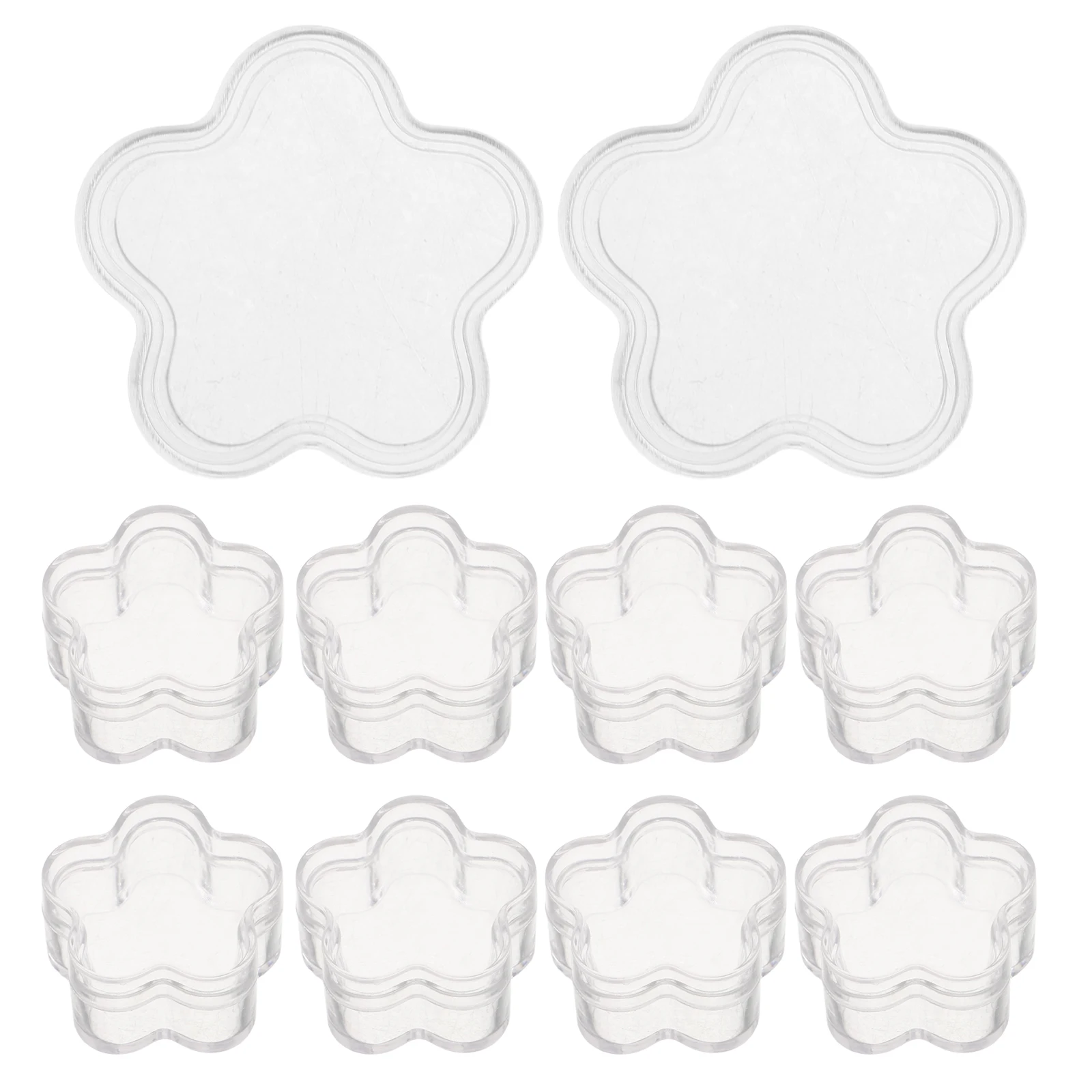 10 Pcs Nail Accessories Storage Box Heart Shaped Flower Containers Plastic Holder Clear Boxes Transparent Ornaments Empty
10 Pcs Nail Accessories Storage Box Heart Shaped Flower Containers Plastic Holder Clear Boxes Transparent Ornaments Empty