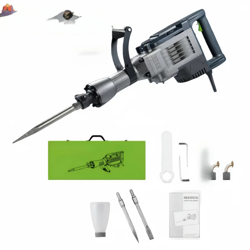 Lightweight Electric Pickaxe High Power 220V Impact Type Disposable Concrete Demolition Wall Breaking Pile Tool
Lightweight Electric Pickaxe High Power 220V Impact Type Disposable Concrete Demolition Wall Breaking Pile Tool