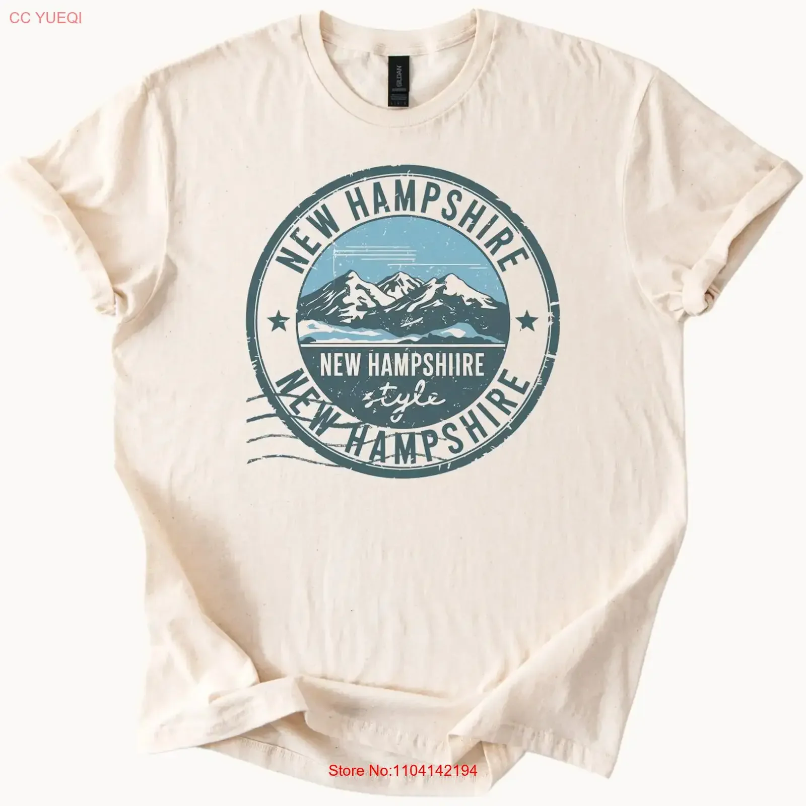 New Hampshire Mountain T Shirt Outdoor Adventure Nature vintage Washed Stylish graphic Soft streetwear designer clothes Casual
New Hampshire Mountain T Shirt Outdoor Adventure Nature vintage Washed Stylish graphic Soft streetwear designer clothes Casual