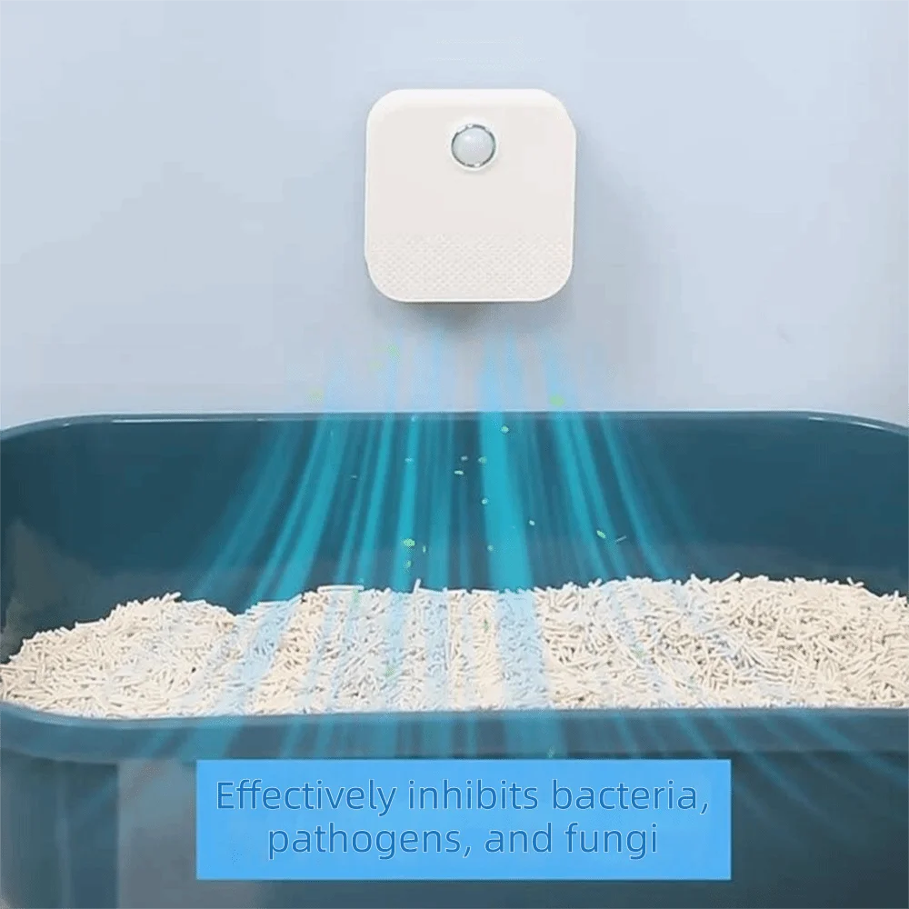 Intelligent Cat Odor Purifier Wireless 4000mAh Pet Deodorization Purifier Portable Rechargeable Pet Toilet Air Purifier
Intelligent Cat Odor Purifier Wireless 4000mAh Pet Deodorization Purifier Portable Rechargeable Pet Toilet Air Purifier