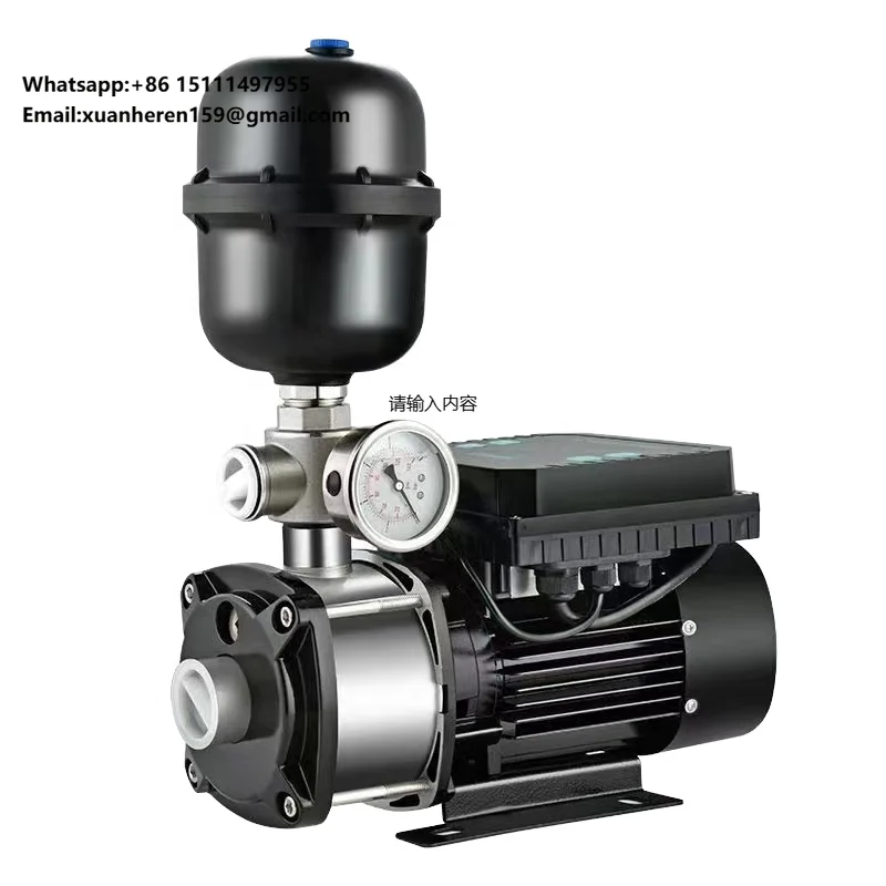 Single 30m Head Household Pressurized Hot Cold Water Pump 0.75kw Intelligent Silent Stainless Steel Centrifugal Variable
Single 30m Head Household Pressurized Hot Cold Water Pump 0.75kw Intelligent Silent Stainless Steel Centrifugal Variable