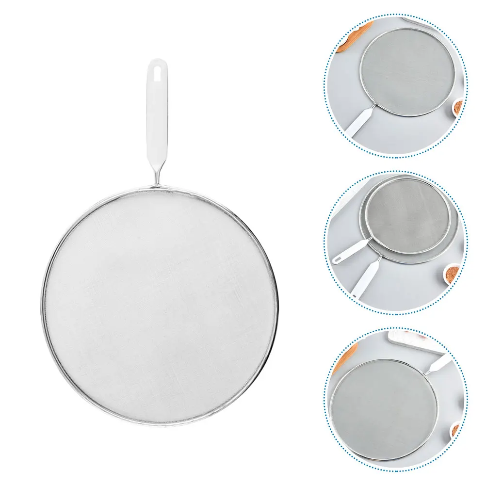 Stainless Steel Oil Splatter Guard Reusable Mesh Lid Cover for Frying Pan Skillet Anti Scalding Heat Insulation Kitchen Cooking
Stainless Steel Oil Splatter Guard Reusable Mesh Lid Cover for Frying Pan Skillet Anti Scalding Heat Insulation Kitchen Cooking