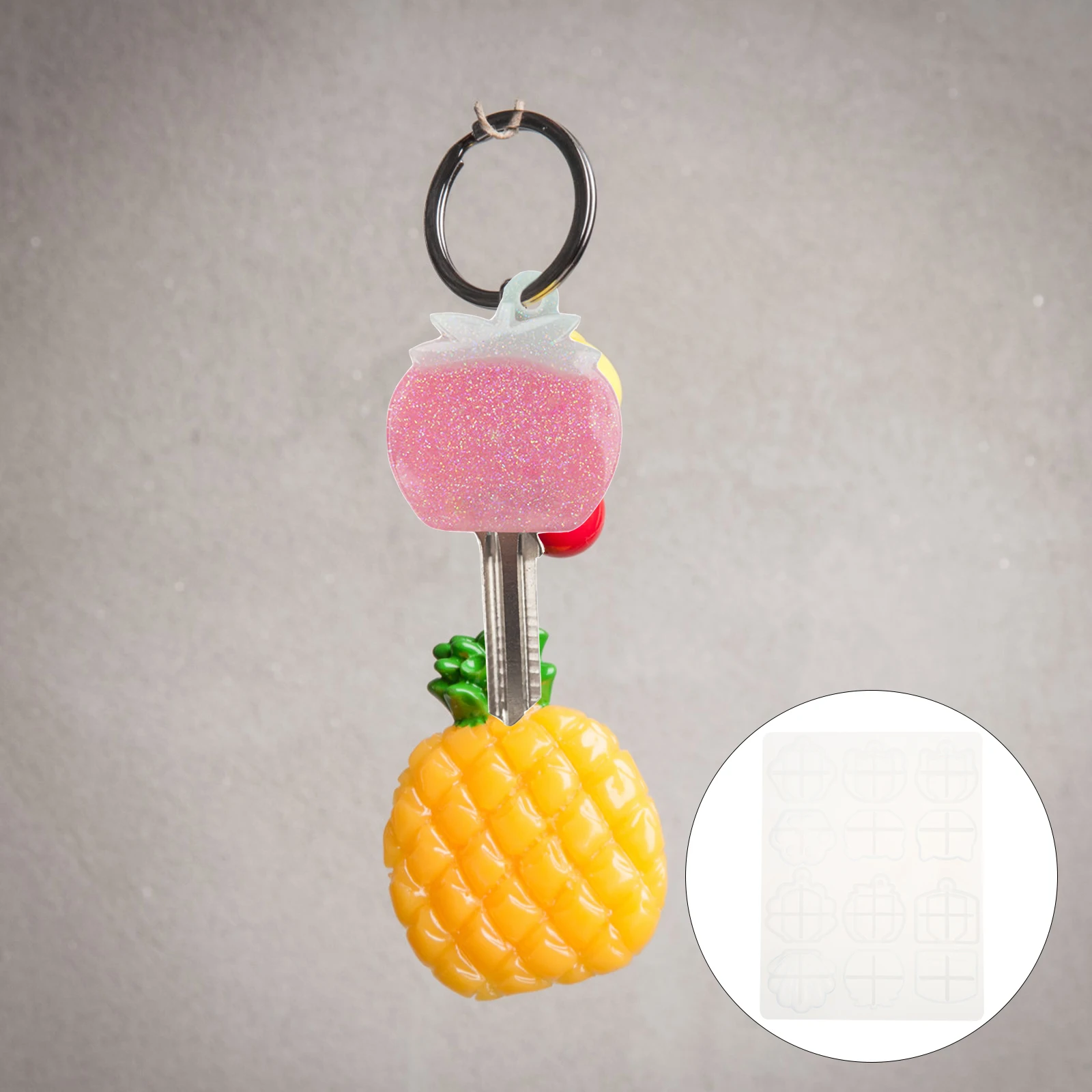 Crystal Drop Keychain Mold Unique Design DIY Key Cover Silicone Mold Creative Crystal Casting Molds for Pendant Making
Crystal Drop Keychain Mold Unique Design DIY Key Cover Silicone Mold Creative Crystal Casting Molds for Pendant Making