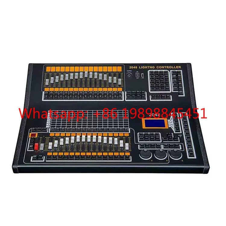 New Arrival 2048 Channels DMX512 Stage Lighting Console Professional Light Controller
New Arrival 2048 Channels DMX512 Stage Lighting Console Professional Light Controller