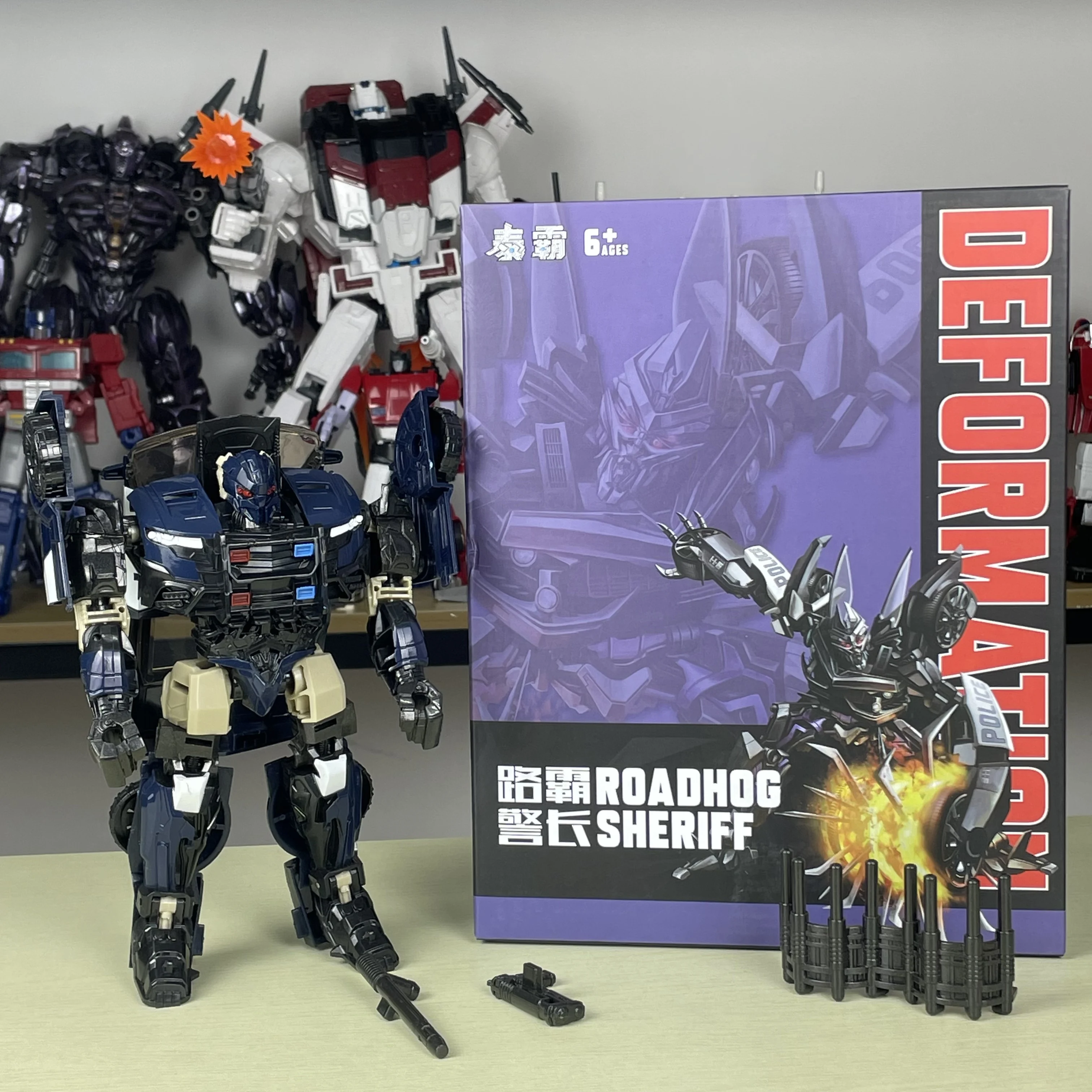 TAIBA Transformation Toys Prowl YS05 18CM BMB H6001-5 Car Action Figure Deformation Robot Anime Model Toy
TAIBA Transformation Toys Prowl YS05 18CM BMB H6001-5 Car Action Figure Deformation Robot Anime Model Toy