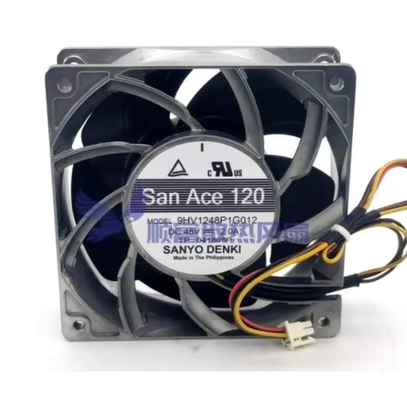 SANYO DENKI 9HV1248P1G012 DC 48V 2.0A 120x120x38mm 4-Wire Server Cooling Fan
SANYO DENKI 9HV1248P1G012 DC 48V 2.0A 120x120x38mm 4-Wire Server Cooling Fan