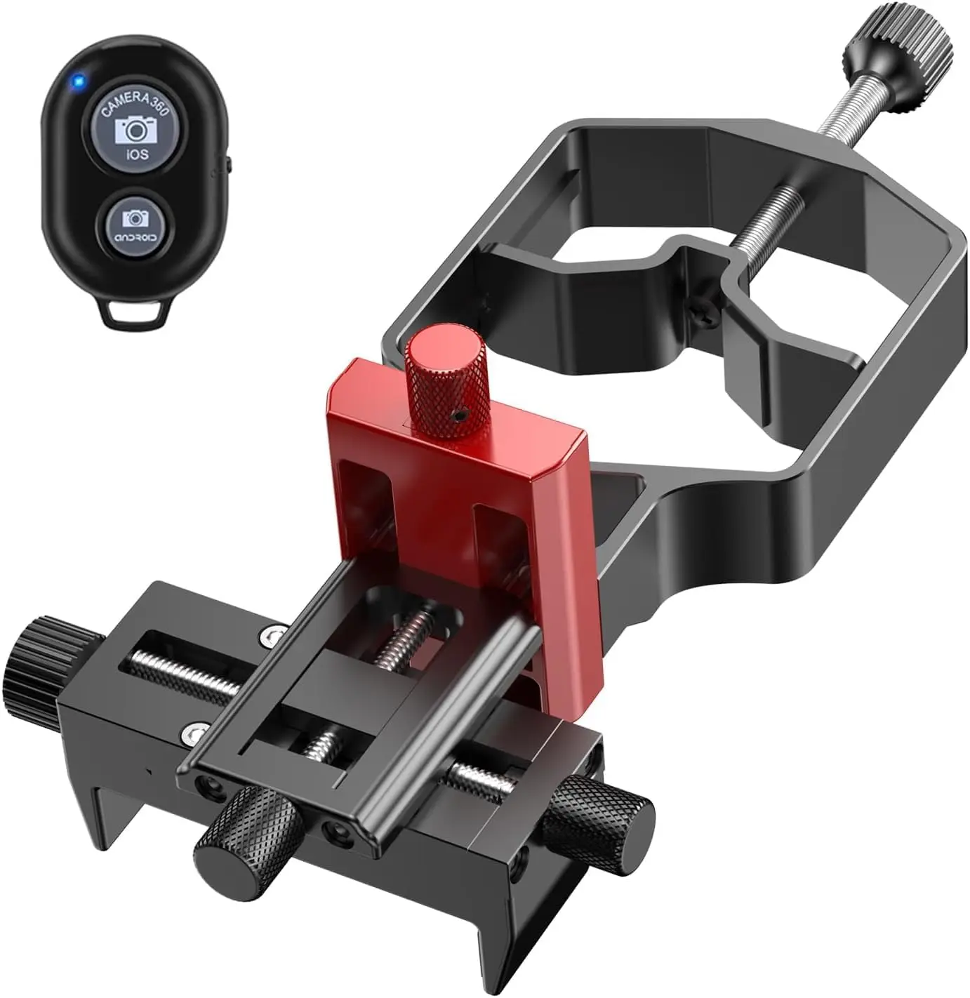 Universal Phone Scope Digiscoping Adapter | High-Precision XYZ Metal Mount for Spotting Scope Monocular Binos | Fits All Phones & Max 2.4" Eyepiece
Universal Phone Scope Digiscoping Adapter | High-Precision XYZ Metal Mount for Spotting Scope Monocular Binos | Fits All Phones & Max 2.4" Eyepiece