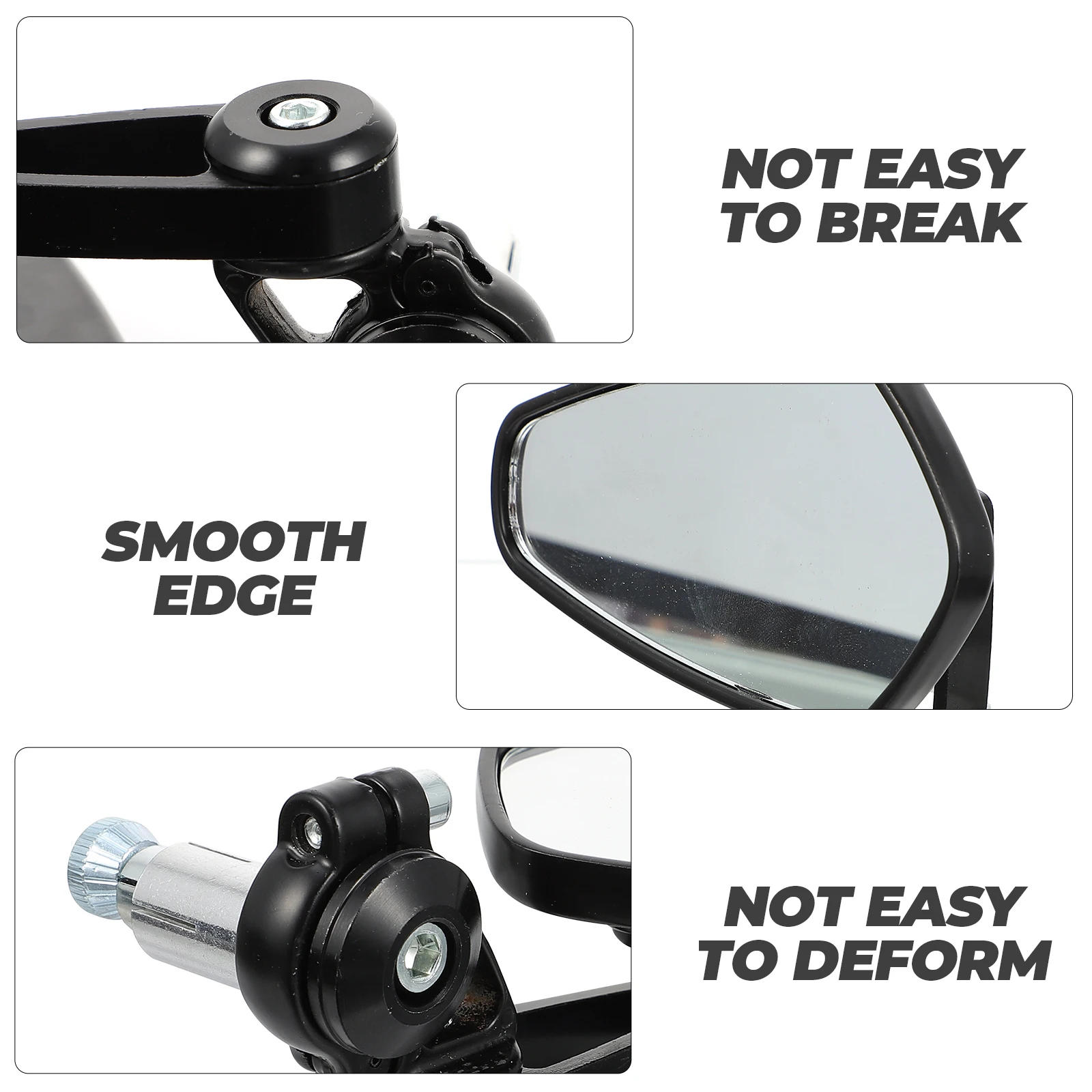 Motorcycle Rear View Mirrors Scooter Side Mirrors Bike Aluminum Alloy ABS Large Glass High Definition Practical
Motorcycle Rear View Mirrors Scooter Side Mirrors Bike Aluminum Alloy ABS Large Glass High Definition Practical