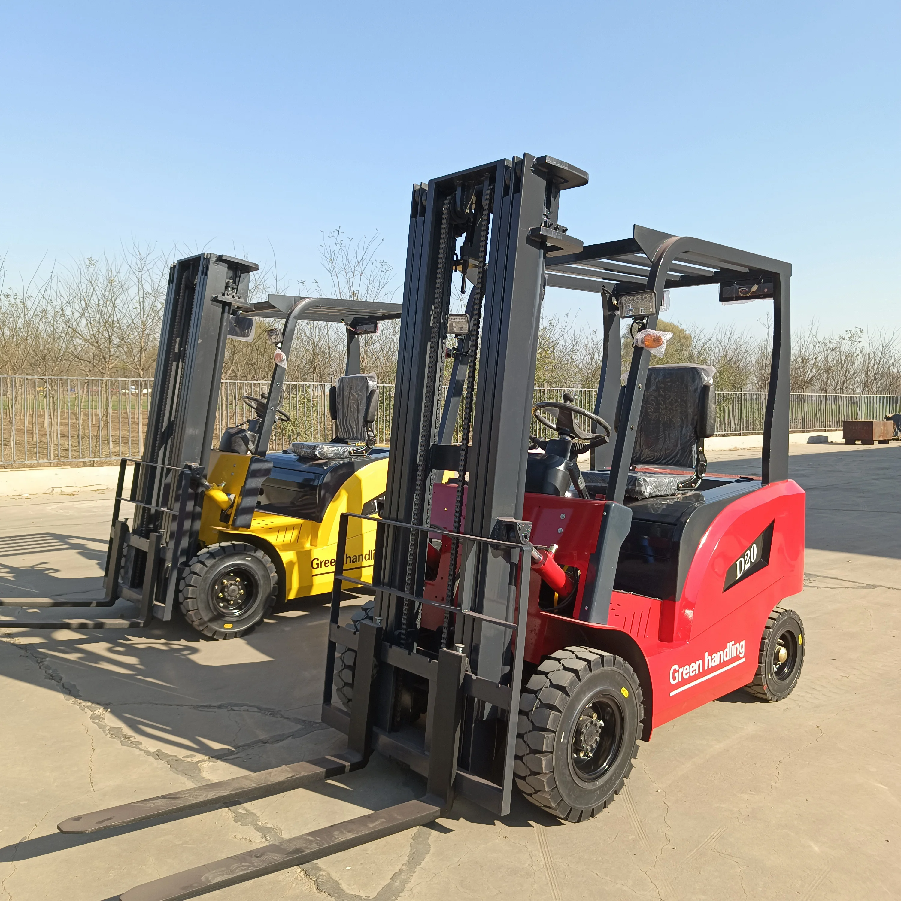 2025 3.38m Fork Length Solid Tire 1.5-3.5 Ton Electric Forklift Trucks for Container Goods Lifter
2025 3.38m Fork Length Solid Tire 1.5-3.5 Ton Electric Forklift Trucks for Container Goods Lifter