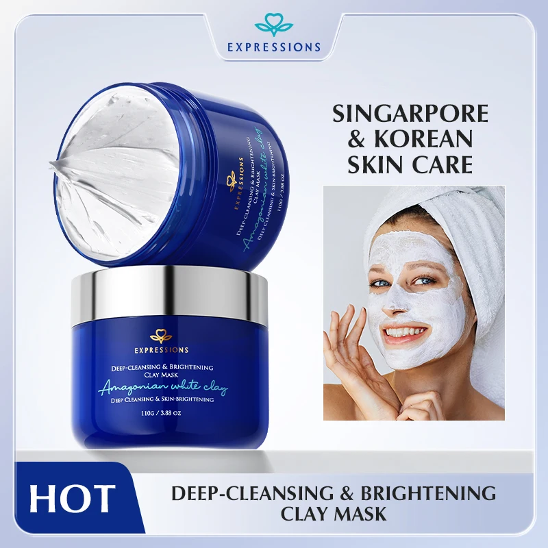 Глиняная грязевая маска с белой глиной Amazon и ниацинамидом — глубокое очищение, осветление, увлажнение, контроль жирности и сияние
Глиняная грязевая маска с белой глиной Amazon и ниацинамидом — глубокое очищение, осветление, увлажнение, контроль жирности и сияние