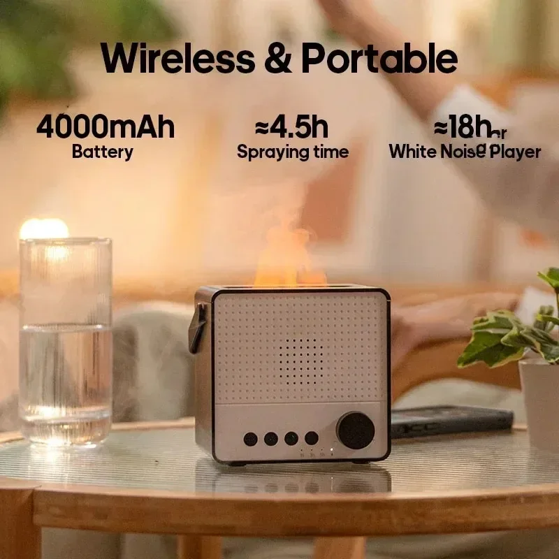 A Creative Simulation Of Colorful Flame Diffuser Wireless Smart Bluetooth Speaker Household Fog Humidifier
A Creative Simulation Of Colorful Flame Diffuser Wireless Smart Bluetooth Speaker Household Fog Humidifier
