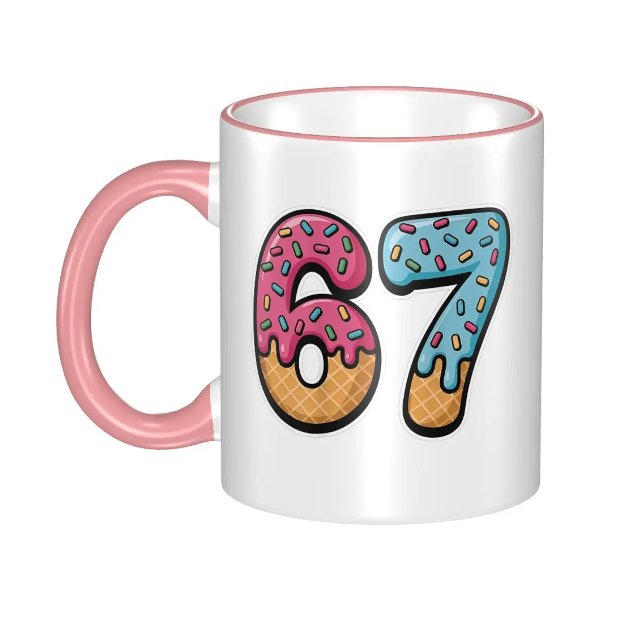 67 Ice Cream Drip Gift Mugs for Kids Adult Novelty Coffee Cup Present for Office
67 Ice Cream Drip Gift Mugs for Kids Adult Novelty Coffee Cup Present for Office