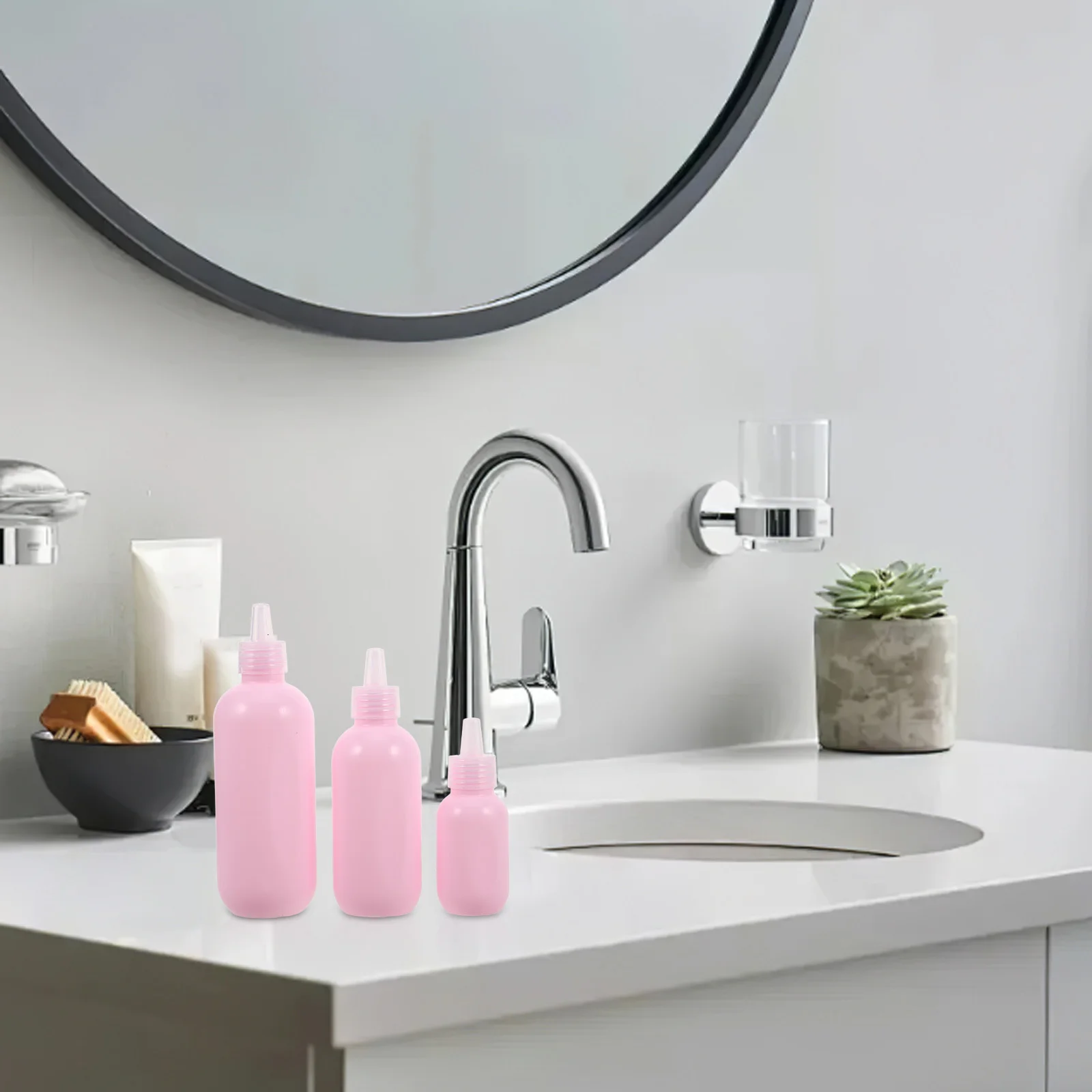 3Pcs Travel Size Dispensing Bottles Leakproof Squeeze Containers for Lotion Shampoo Body Wash Reusable
3Pcs Travel Size Dispensing Bottles Leakproof Squeeze Containers for Lotion Shampoo Body Wash Reusable