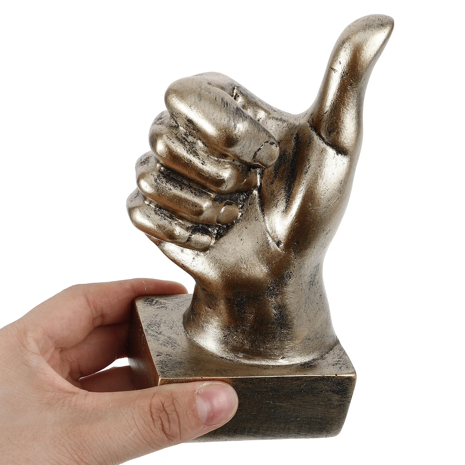 Resin Hand Gesture Desk Statue Unique Finger Sculpture Decoration for Living Room Bedroom Table Shelf Home Warming Gift Elegant
Resin Hand Gesture Desk Statue Unique Finger Sculpture Decoration for Living Room Bedroom Table Shelf Home Warming Gift Elegant