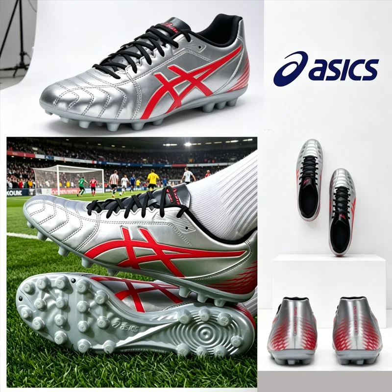 Asics Men Mid-cut AG Football Shoes, Non-slip Wear-resistant Breathable Professional Outdoor Soccer Cleats 1103A119-020
Asics Men Mid-cut AG Football Shoes, Non-slip Wear-resistant Breathable Professional Outdoor Soccer Cleats 1103A119-020