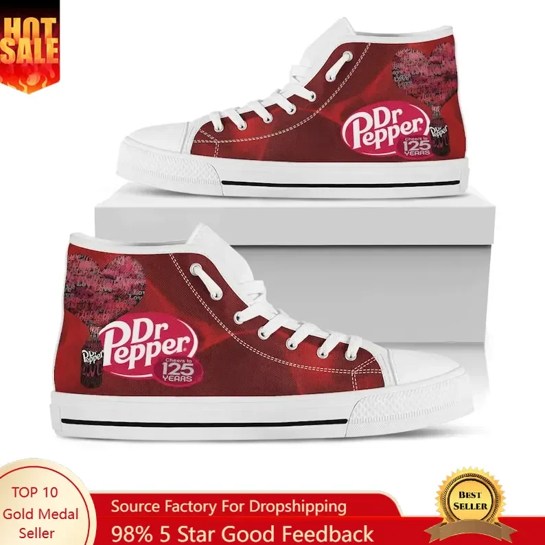 Dr. Pepper High Top Shoes Mens Womens Teenager Sneakers Canvas High Quality Outdoor Daily Sneaker Custom Made Couple Shoe
Dr. Pepper High Top Shoes Mens Womens Teenager Sneakers Canvas High Quality Outdoor Daily Sneaker Custom Made Couple Shoe