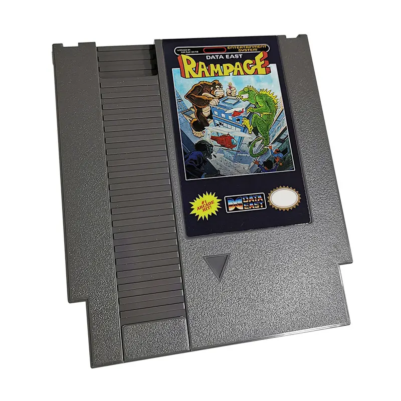 Classic Game Rampage For NES Super Games Multi Cart 72 Pins 8 Bit Game Cartridge,for NES Retro Game Console
Classic Game Rampage For NES Super Games Multi Cart 72 Pins 8 Bit Game Cartridge,for NES Retro Game Console
