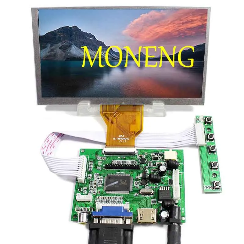 6.5" LCD VGA AV Board Display Control 6.5inch lcd screen 800x480 AT065TN14 LCD Driver
6.5" LCD VGA AV Board Display Control 6.5inch lcd screen 800x480 AT065TN14 LCD Driver