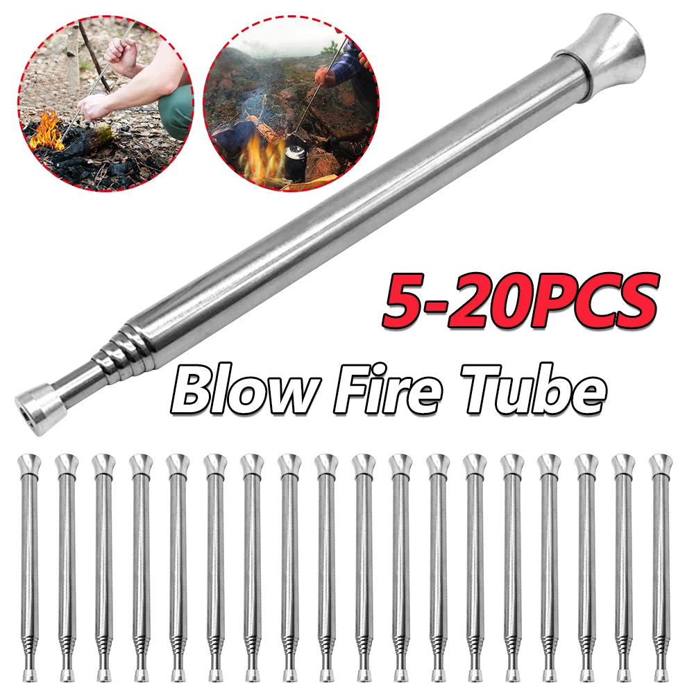 10PCS Stainless Steel Fire Blowing Tube Camping Gadgets Outdoor Picnic Fire Making Telescopic Fire Blowing Rod Telescopic Straw
10PCS Stainless Steel Fire Blowing Tube Camping Gadgets Outdoor Picnic Fire Making Telescopic Fire Blowing Rod Telescopic Straw