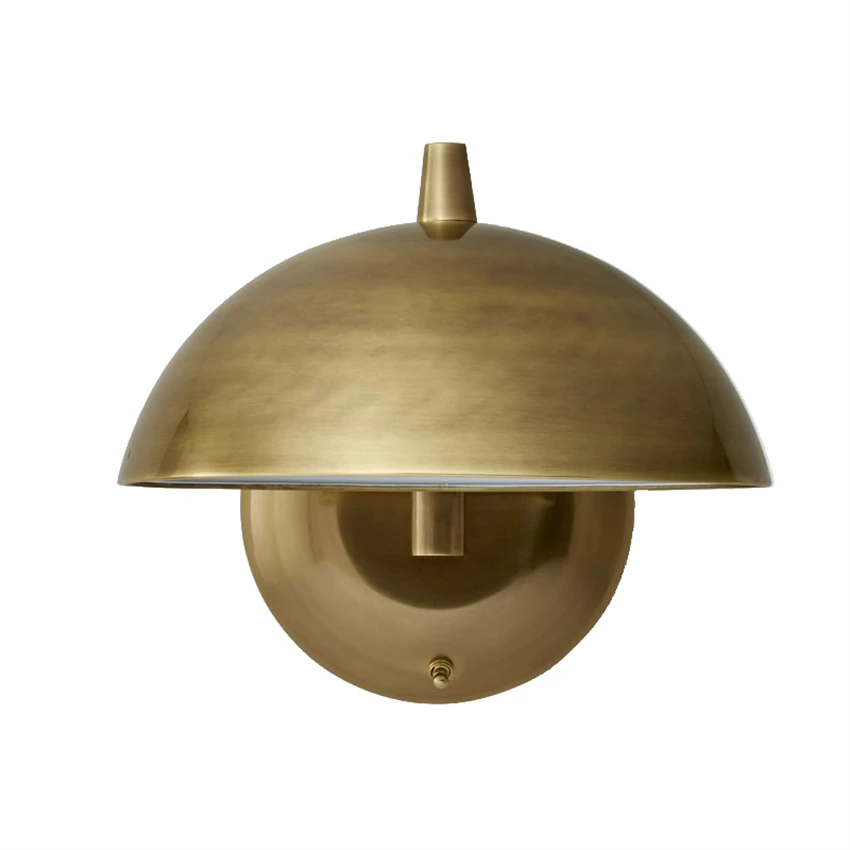 All copper vintage half circle wall lamps luxury bedroom bathroom mirror front wall sconces lights American decor LED bulb lamp
All copper vintage half circle wall lamps luxury bedroom bathroom mirror front wall sconces lights American decor LED bulb lamp