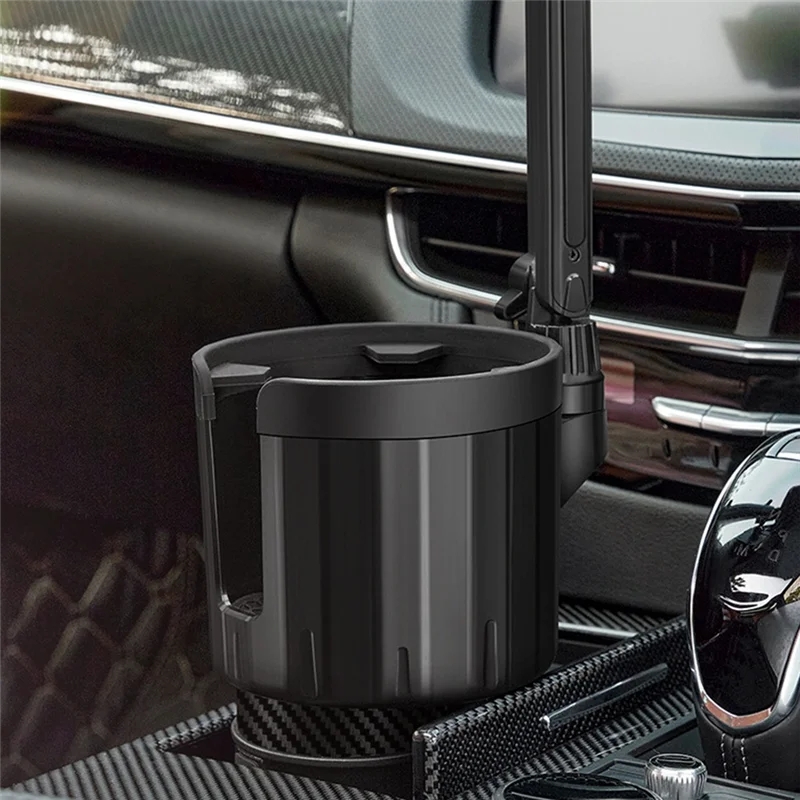 B24C-Car Cup Holder With Phone Mount, 2 In 1 Adjustable Cup Holder Expander With 360° Rotation Cellphone Holder
B24C-Car Cup Holder With Phone Mount, 2 In 1 Adjustable Cup Holder Expander With 360° Rotation Cellphone Holder