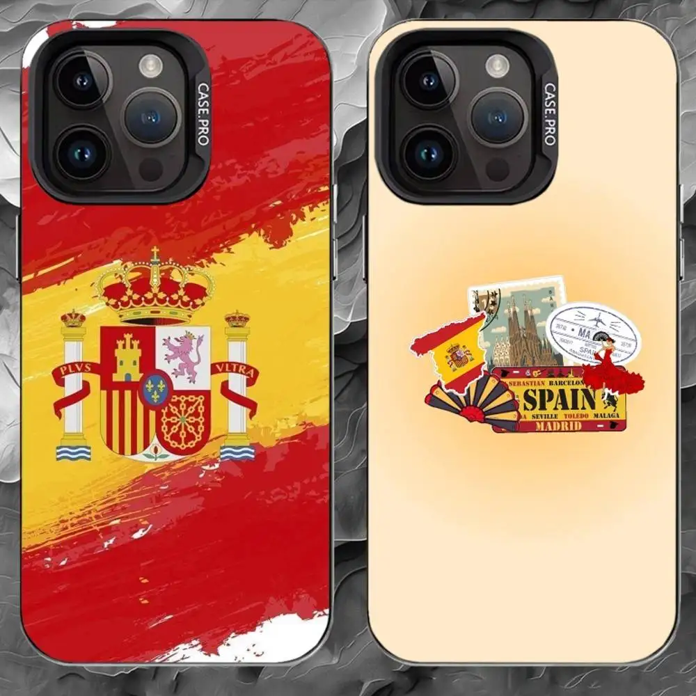 S-Spanish flag Phone Case For iPhone 17 16 15 14 13 12 11 Pro Max Plus Silver Matte Black Cover
S-Spanish flag Phone Case For iPhone 17 16 15 14 13 12 11 Pro Max Plus Silver Matte Black Cover