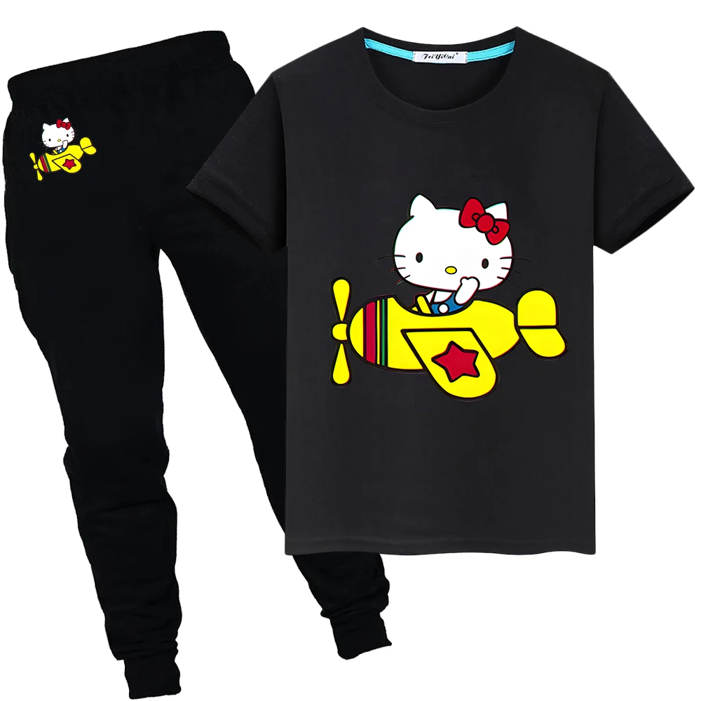 Sports Sets Short+pant hello kitty 100%Cotton Cute T-shirt Summer Print Tshirts Kawaii Tops kid holiday gift boys girls clothes
Sports Sets Short+pant hello kitty 100%Cotton Cute T-shirt Summer Print Tshirts Kawaii Tops kid holiday gift boys girls clothes