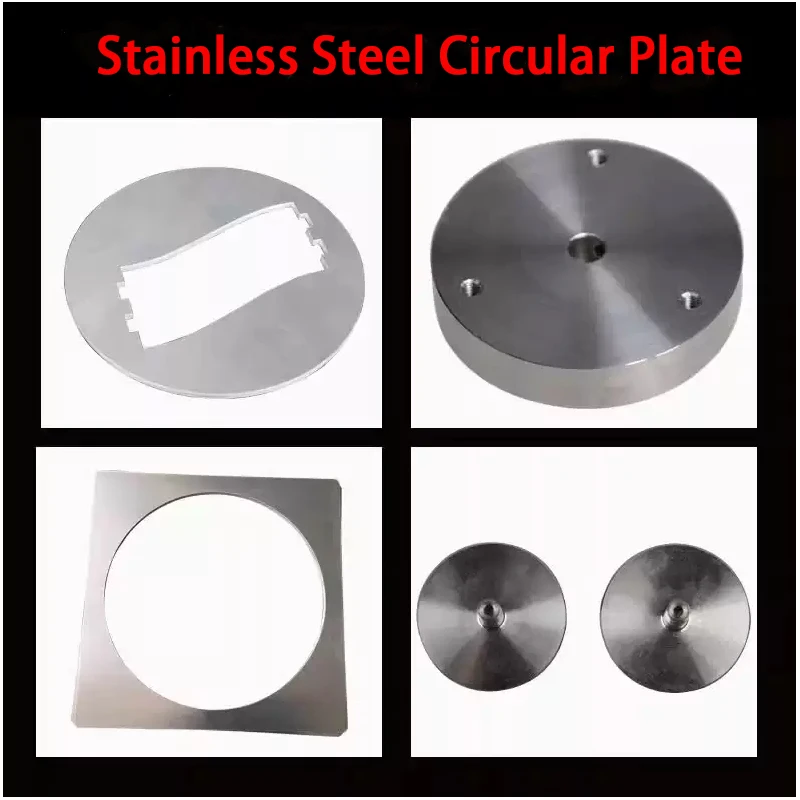 1/2pcs Stainless Steel Circular Plate Circular Disc Diameter: 100mm 150mm 200mm 300mm Thickness 1/1.5~3mm DIY Metal Round Plate
1/2pcs Stainless Steel Circular Plate Circular Disc Diameter: 100mm 150mm 200mm 300mm Thickness 1/1.5~3mm DIY Metal Round Plate