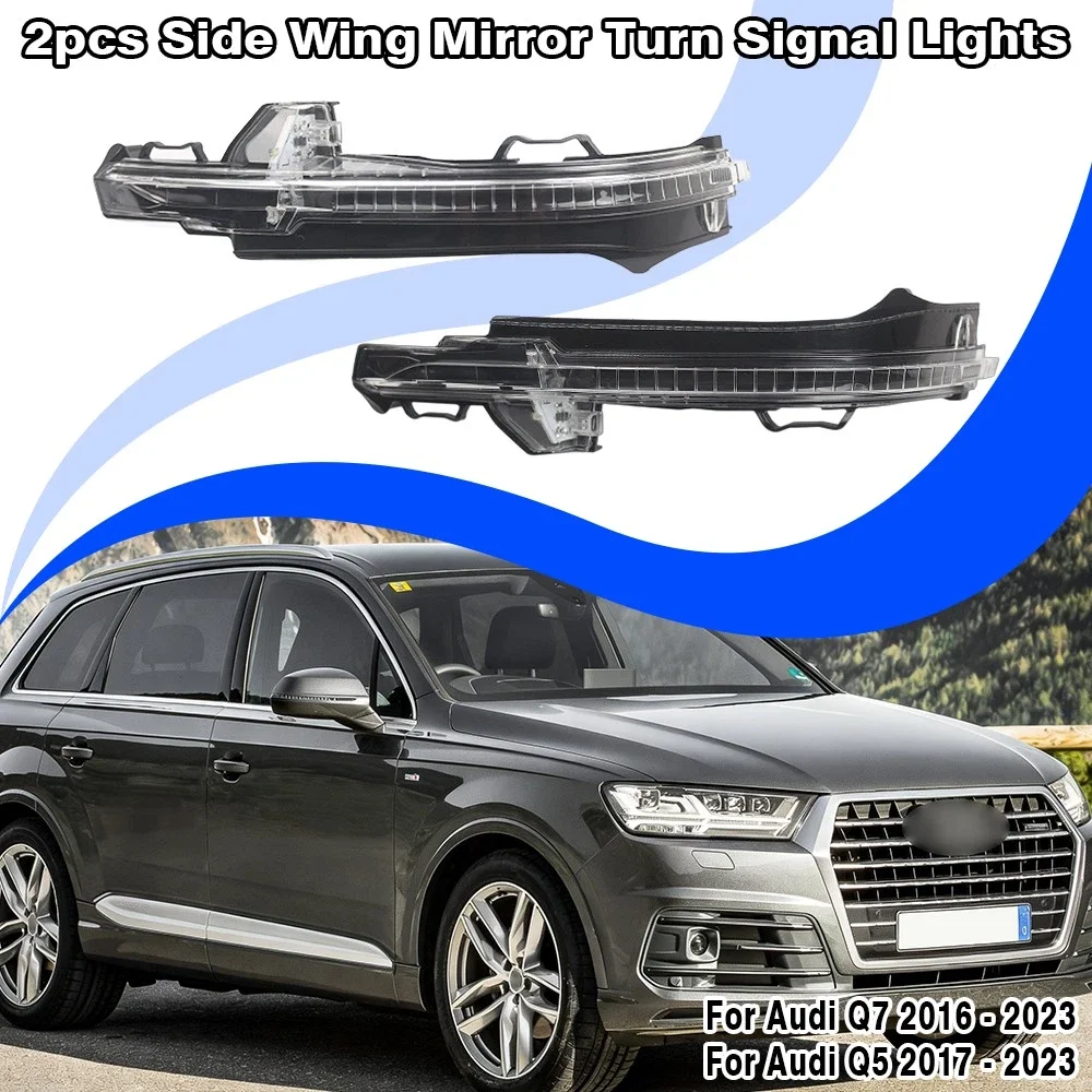 1PCS Left Right LED Rearview Mirror Light Turn Signal Lamp For Audi Q7 Q5 2016-2023 4M0949101 4M0949102
1PCS Left Right LED Rearview Mirror Light Turn Signal Lamp For Audi Q7 Q5 2016-2023 4M0949101 4M0949102