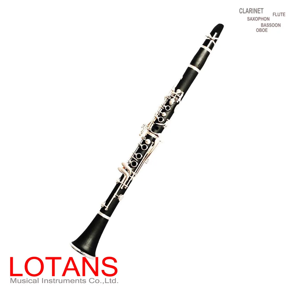 beginner starter clarinet bakelite nickel-plated Bb 17keys Clarinette musical instrument for sale
beginner starter clarinet bakelite nickel-plated Bb 17keys Clarinette musical instrument for sale