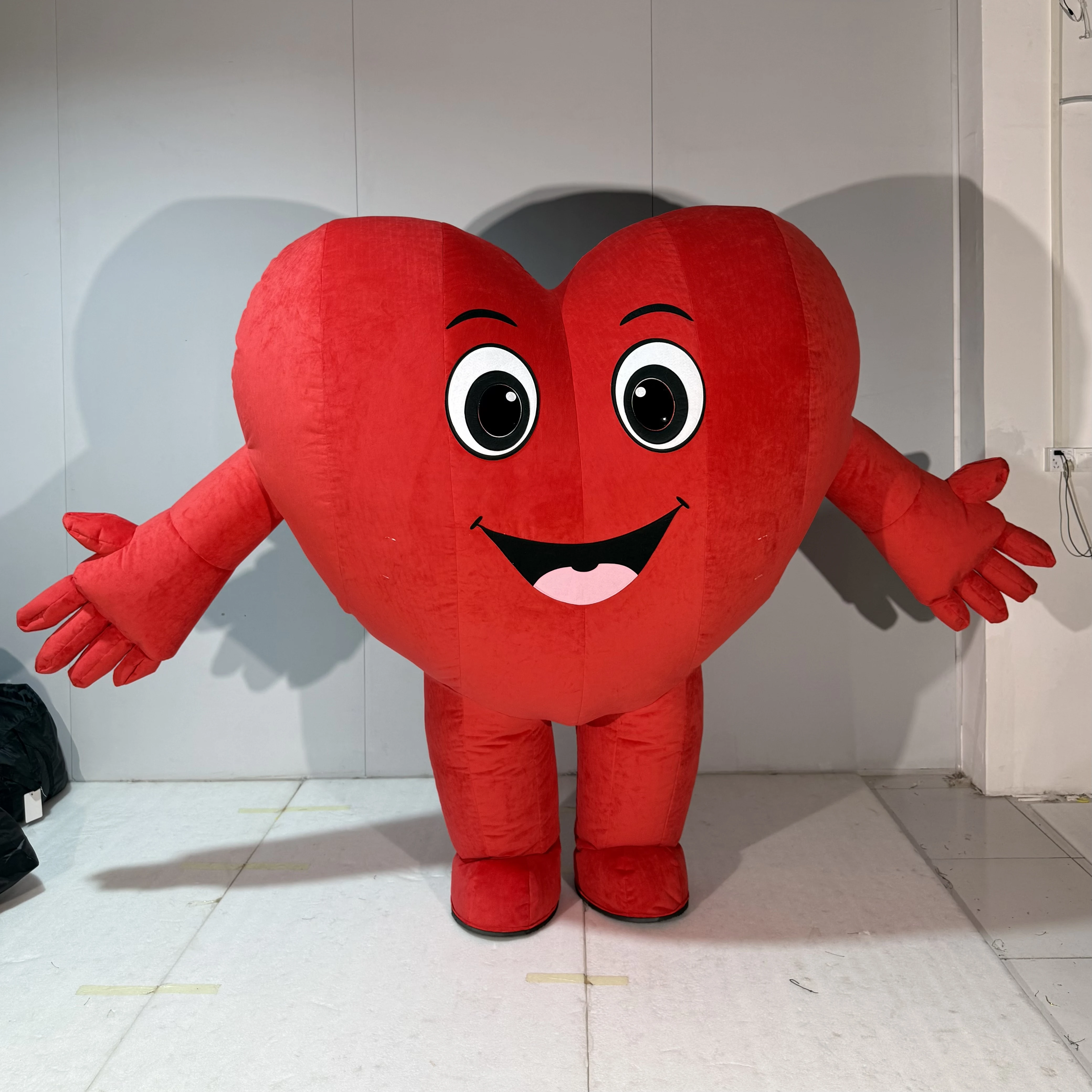 Inflatable Red Love Heart Mascot Costume Adult Giant Plush Animal Outfit Halloween Christmas Fancy Party No Battery
Inflatable Red Love Heart Mascot Costume Adult Giant Plush Animal Outfit Halloween Christmas Fancy Party No Battery