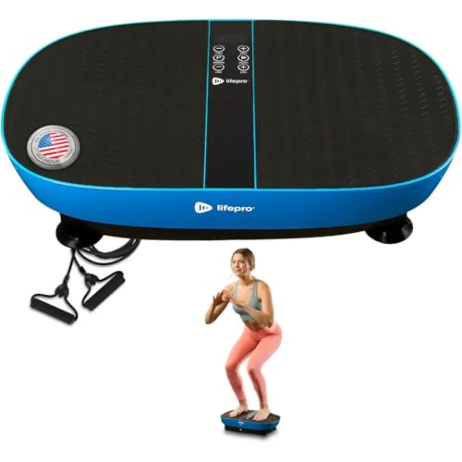 Vibration Plate Exercise Machine Models with EMS, LED or Auto Start Features — Oscillation Shake Board with Remote and Non-Slip
Vibration Plate Exercise Machine Models with EMS, LED or Auto Start Features — Oscillation Shake Board with Remote and Non-Slip