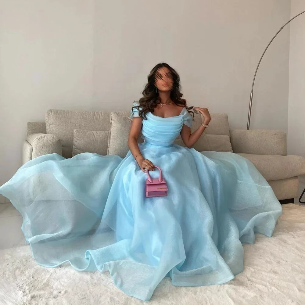 Customized Off The Shoulder Evening Dress Stunning Tulle Gorgeous Prom Dresses Formal Occasion Sleeveless Party Gown Robe Soiree
Customized Off The Shoulder Evening Dress Stunning Tulle Gorgeous Prom Dresses Formal Occasion Sleeveless Party Gown Robe Soiree