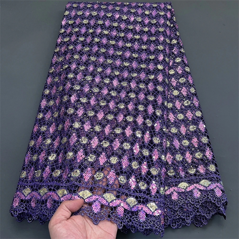 2026 African Nigerian Sequins Tulle Lace Fabric High Quality for Prom Dresses Beads Embroidery Sewing Net Cloth 5Yad PS0031
2026 African Nigerian Sequins Tulle Lace Fabric High Quality for Prom Dresses Beads Embroidery Sewing Net Cloth 5Yad PS0031