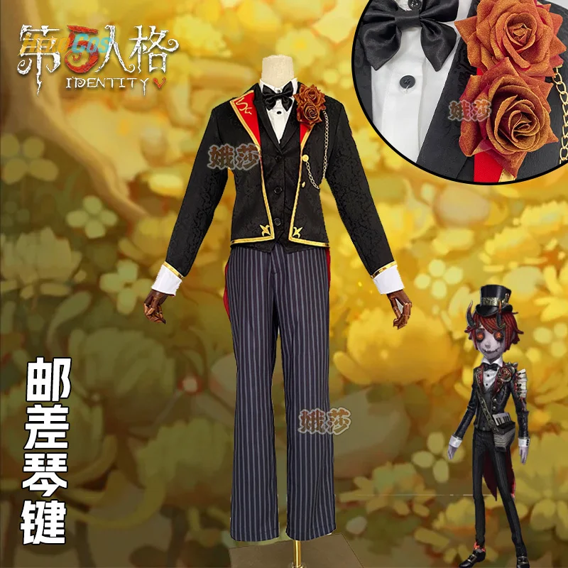 Identity V Victor Grantz Cosplay Costume Postman Piano Keys Tuxedo Anime Party Uniform Hallowen Play Role Clothes
Identity V Victor Grantz Cosplay Costume Postman Piano Keys Tuxedo Anime Party Uniform Hallowen Play Role Clothes