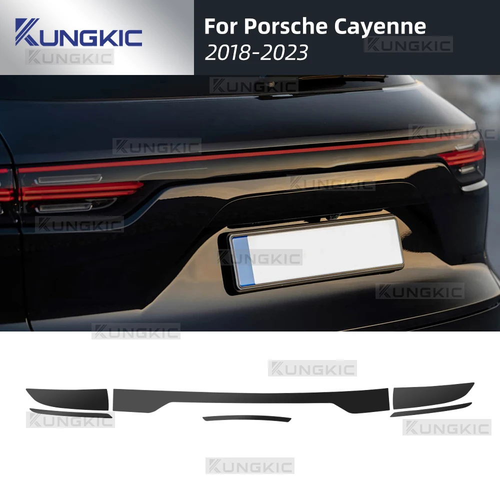 For Porsche Cayenne 2018-2023 TPU Smoke Tail Light Wrap Invisible Car Film Anti Scratch Exterior Styling Trim Accessories
For Porsche Cayenne 2018-2023 TPU Smoke Tail Light Wrap Invisible Car Film Anti Scratch Exterior Styling Trim Accessories