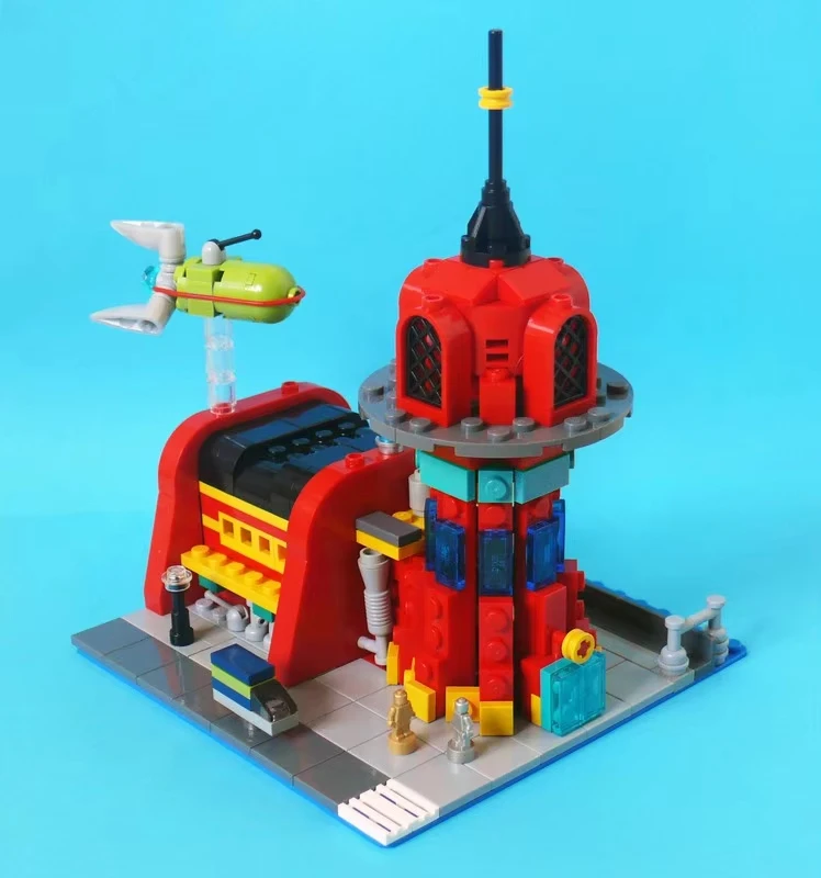 Futurama Animation Planet Express Модель Строительные блоки City Technic Модульная технологическая станция DIY Космический корабль Игрушки Детский подарок
Futurama Animation Planet Express Модель Строительные блоки City Technic Модульная технологическая станция DIY Космический корабль Игрушки Детский подарок