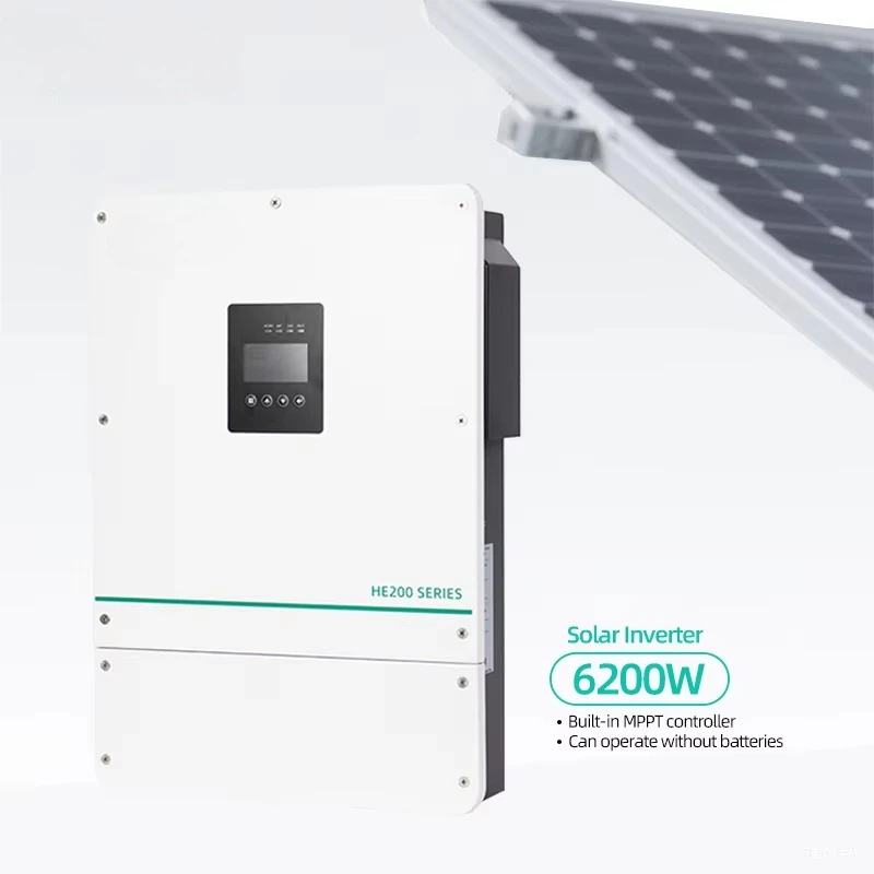 Enhanced 6200W 6.2Kva LCD Hybrid Solar Inverter IP54 Waterproof 48VDC 220VAC Wi-Fi Support
Enhanced 6200W 6.2Kva LCD Hybrid Solar Inverter IP54 Waterproof 48VDC 220VAC Wi-Fi Support