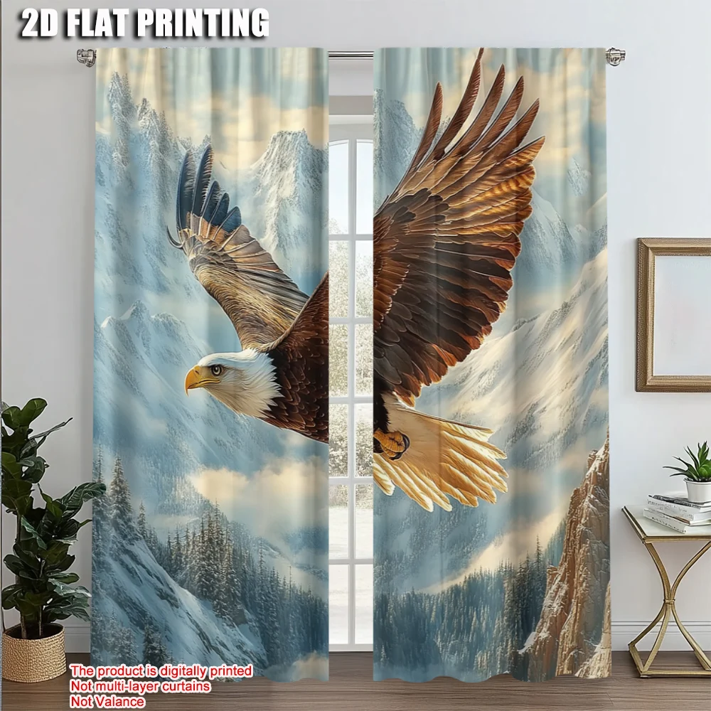 2pcs, Curtains Digital Printed 2D print Eagle 1 Versatile Polyester (without rod) Stuff Clearance Ldeal for Bedroom Office
2pcs, Curtains Digital Printed 2D print Eagle 1 Versatile Polyester (without rod) Stuff Clearance Ldeal for Bedroom Office