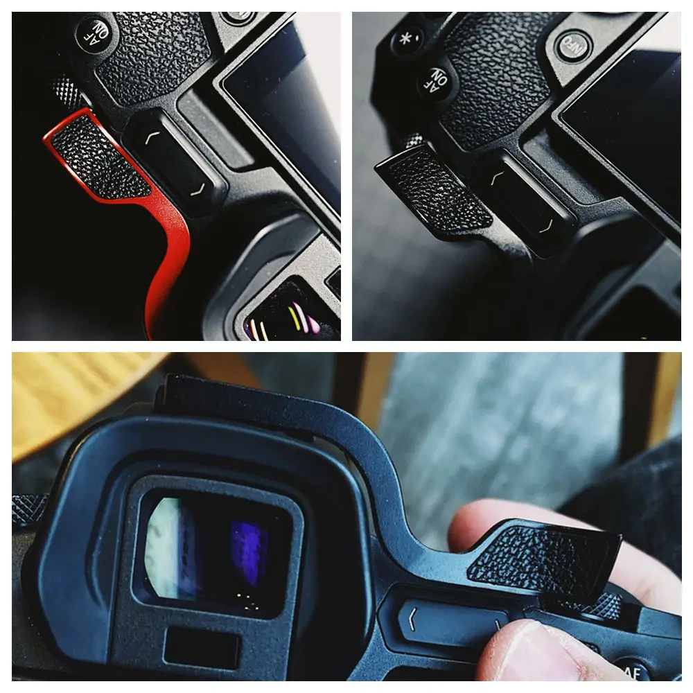 Metal + PU Leather Hot Shoe Thumb Up Grip for CanonEOS R Thumb-Up EOSR Hotshoe
Metal + PU Leather Hot Shoe Thumb Up Grip for CanonEOS R Thumb-Up EOSR Hotshoe