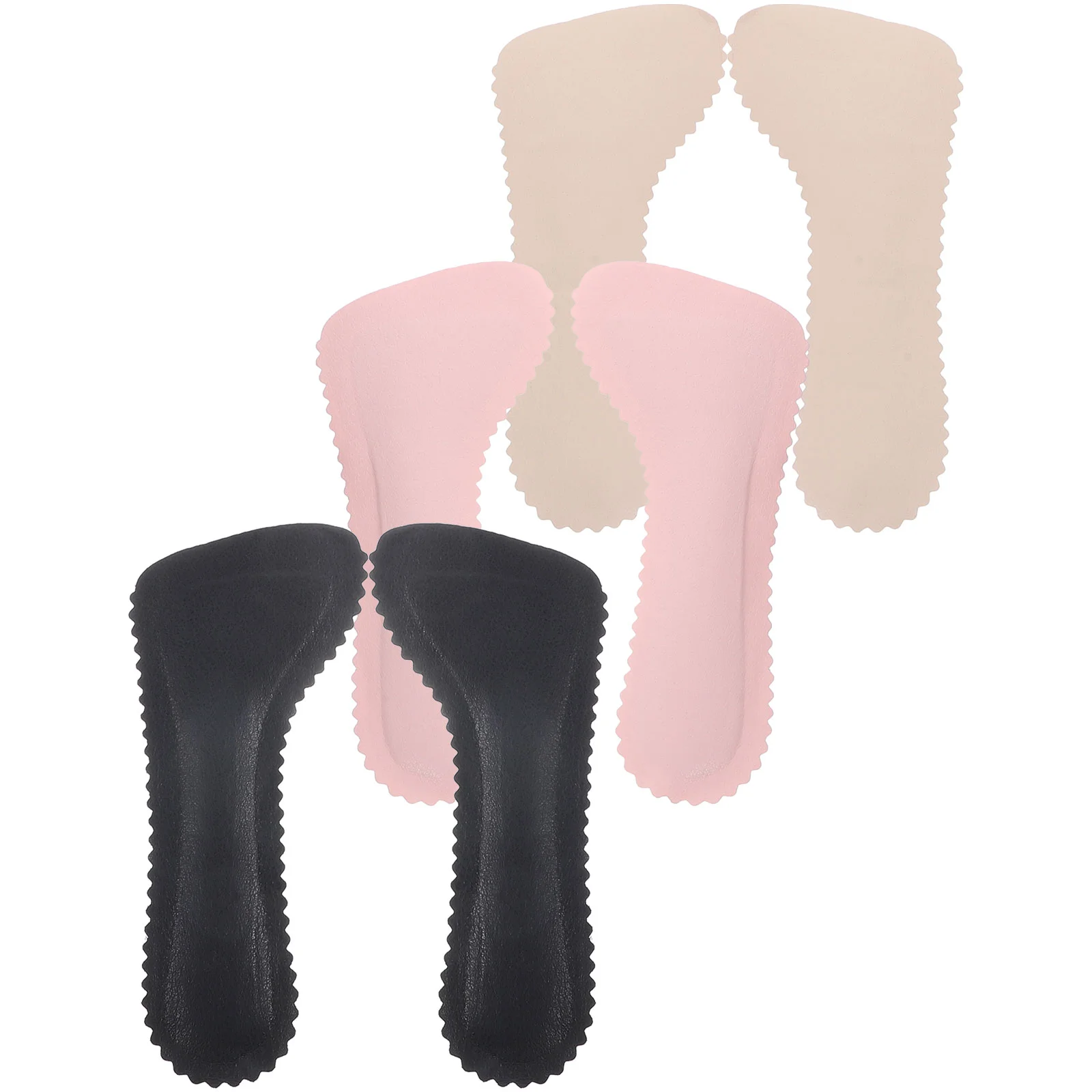 3 Pairs Self-adhesive Foot Pads Heeled Loafers for Women Pigskin Compact Shoe Inserts Shoes Supply Portable Miss Heels
3 Pairs Self-adhesive Foot Pads Heeled Loafers for Women Pigskin Compact Shoe Inserts Shoes Supply Portable Miss Heels