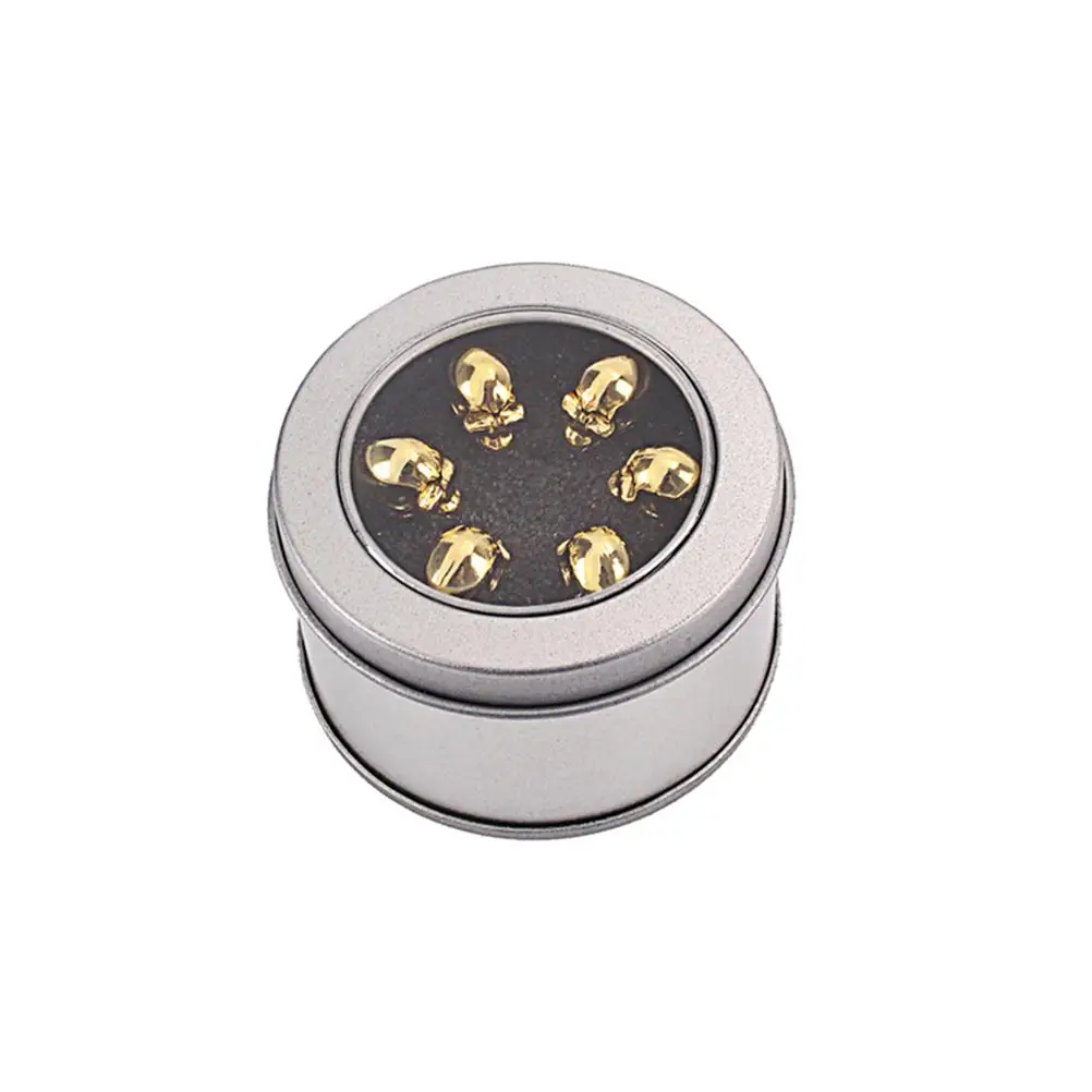 6 Pcs Guitars Pegs Accessories for Golden Retriever Zinc Alloy Skull Bridge Pins Child
6 Pcs Guitars Pegs Accessories for Golden Retriever Zinc Alloy Skull Bridge Pins Child
