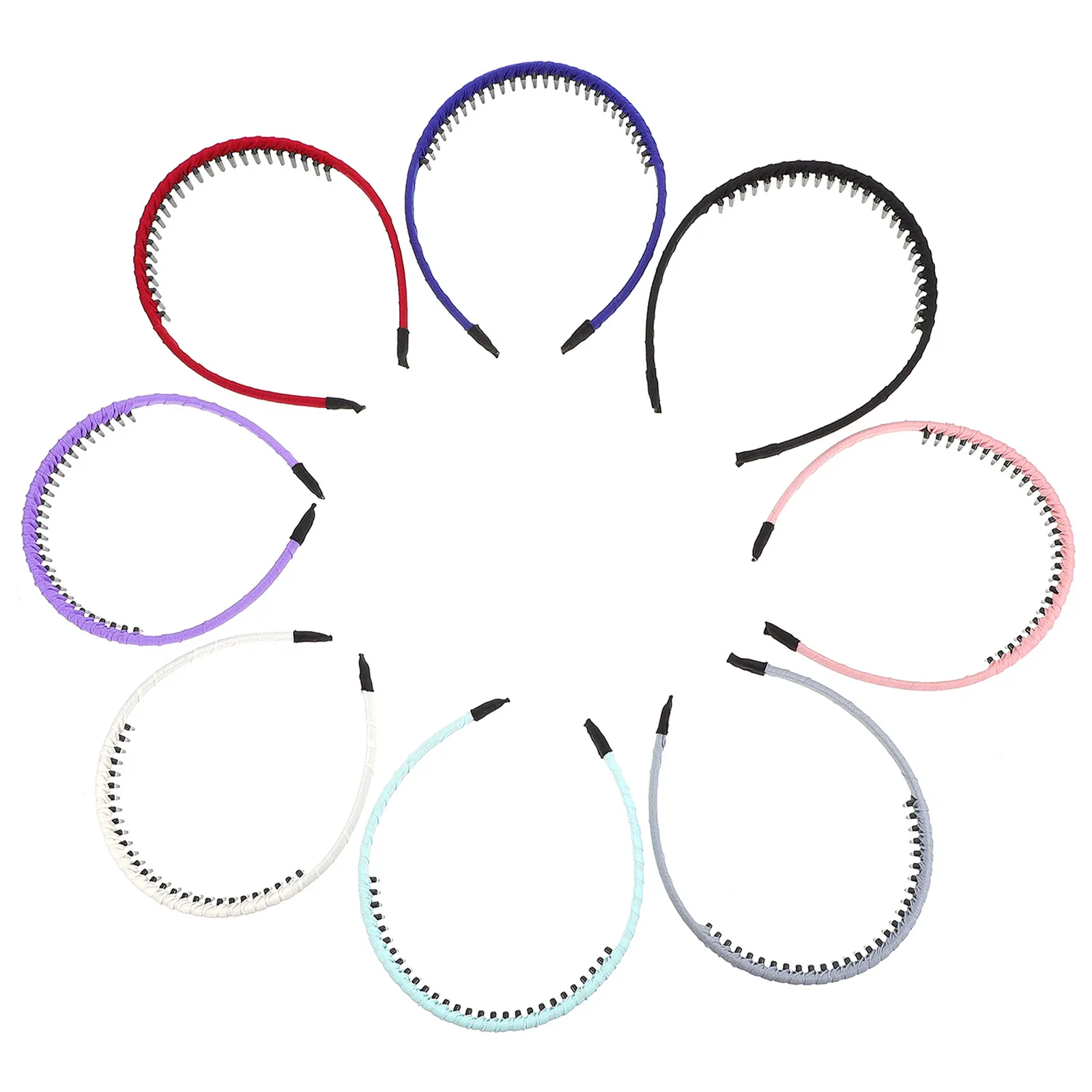 8Pcs Teeth Hair Hoop Women Hairband Non-Slip Hair Accessories Mixed Pattern Girls Headband Easy Match Stylish Hairband
8Pcs Teeth Hair Hoop Women Hairband Non-Slip Hair Accessories Mixed Pattern Girls Headband Easy Match Stylish Hairband