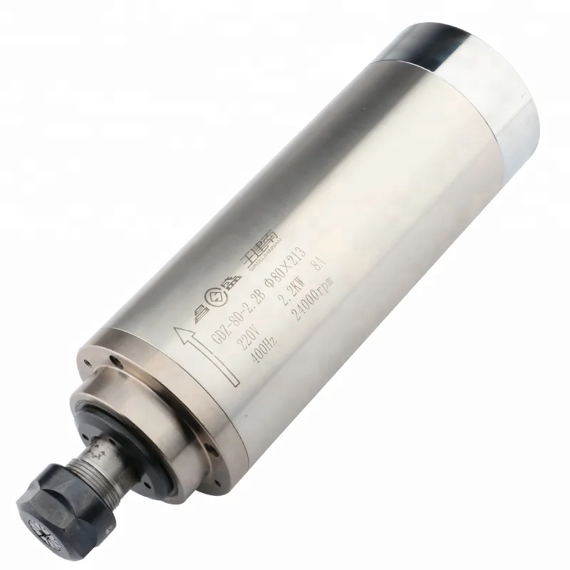 2.2kw Water Coolded Spindle Cnc Router Motor Diameter 80mm
2.2kw Water Coolded Spindle Cnc Router Motor Diameter 80mm