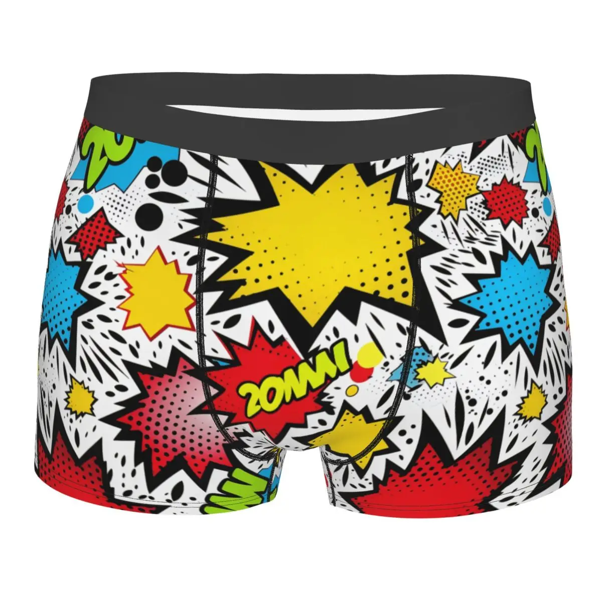 Custom Male Sexy Comic Book Pop Art Pattern Underwear Colorful Art Print Boxer Briefs Men Stretch Shorts Panties Underpants
Custom Male Sexy Comic Book Pop Art Pattern Underwear Colorful Art Print Boxer Briefs Men Stretch Shorts Panties Underpants