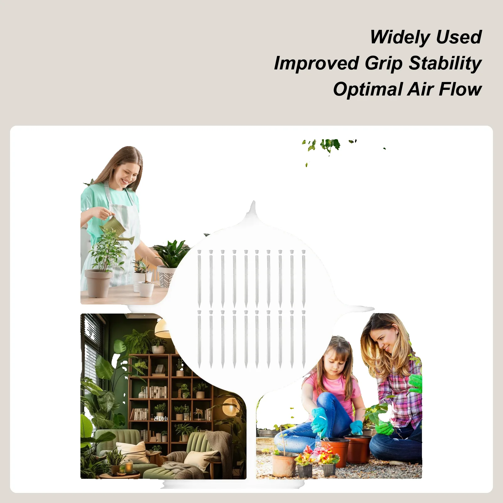 Plant Aeration Tubes 20-Piece Soil Aeration Tubes 9.8 Inches Prevent Overwatering Spikes Ventilation For Indoor Outdoor Garden
Plant Aeration Tubes 20-Piece Soil Aeration Tubes 9.8 Inches Prevent Overwatering Spikes Ventilation For Indoor Outdoor Garden