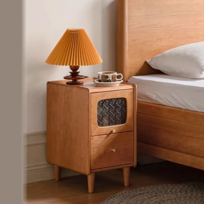Modern Italian Nightstands Solid Wood Minimalist Narrow Glass Bedside Table Drawers Small Space Table De Chevet Home Furniture
Modern Italian Nightstands Solid Wood Minimalist Narrow Glass Bedside Table Drawers Small Space Table De Chevet Home Furniture