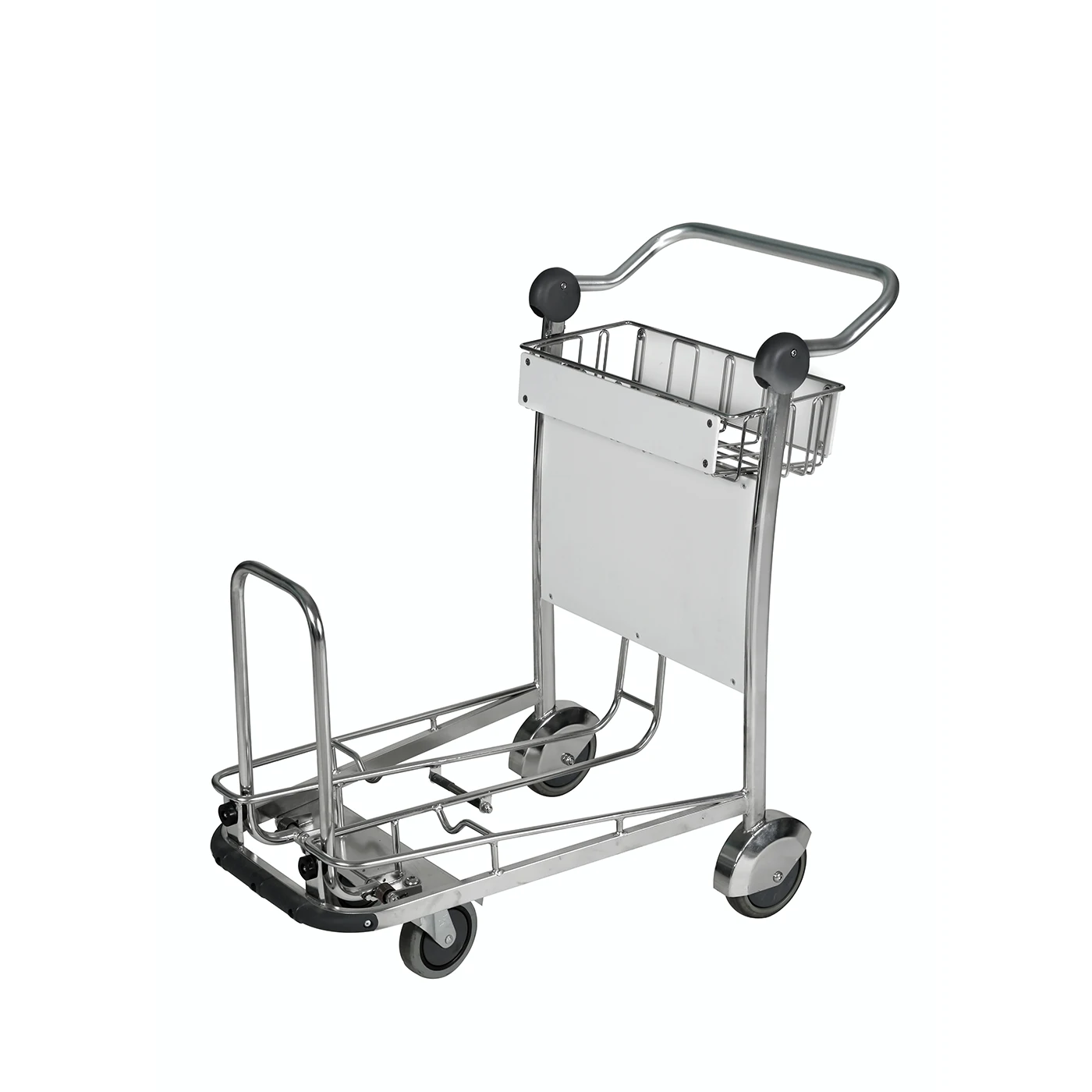 Heavy Duty Airport Trolley Stainless Steel Airport Luggage Trolley With A Load Capacity
Heavy Duty Airport Trolley Stainless Steel Airport Luggage Trolley With A Load Capacity
